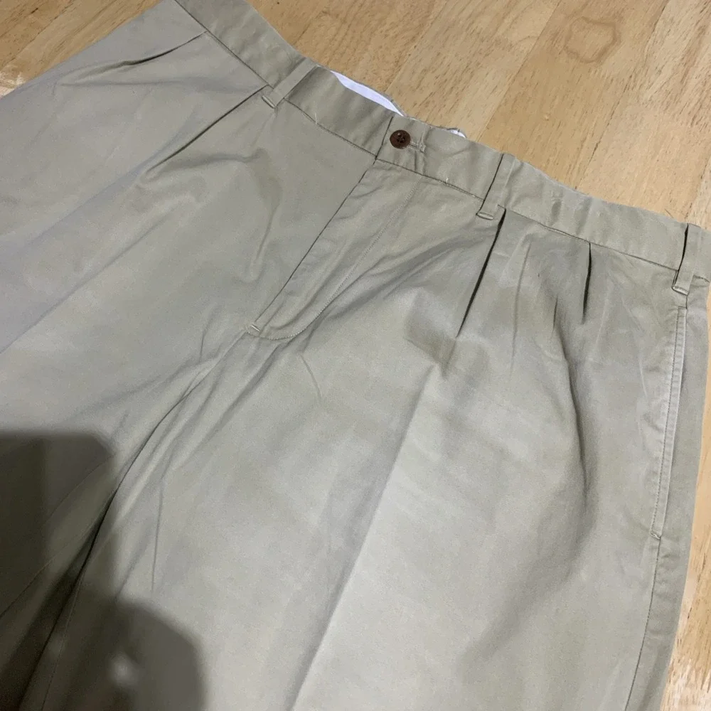 Ralph Lauren Polo Golf Shorts Mens 36 Khaki Brown Fairway Short Pleated